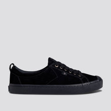 Load image into Gallery viewer, OCA Low All Black Suede Sneaker Women