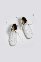 Load image into Gallery viewer, OCA High Stripe Off White Baron Von Fancy Canvas Sneaker Women