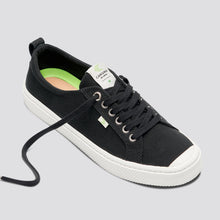 Load image into Gallery viewer, OCA Low Black Canvas Sneaker Men