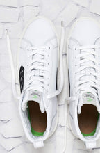 Load image into Gallery viewer, CATIBA High Off White Leather Black Logo Sneaker Men