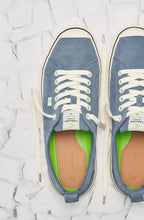 Load image into Gallery viewer, OCA Low Stripe Blue Mirage Suede Sneaker Women