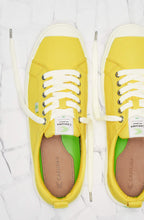 Load image into Gallery viewer, OCA Low Yellow Canvas Sneaker Women