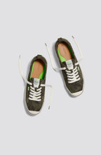 Load image into Gallery viewer, OCA Low Stripe Camouflage Suede Sneaker Men