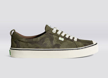 Load image into Gallery viewer, OCA Low Stripe Camouflage Suede Sneaker Men