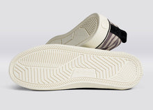 Load image into Gallery viewer, OCA Low Stripe Zebra Print Grey Suede Sneaker Men