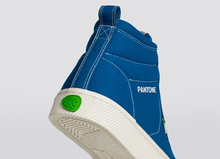Load image into Gallery viewer, OCA High Pantone Classic Blue Canvas Contrast Thread Sneaker Men