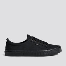 Load image into Gallery viewer, OCA Low All Black Canvas Sneaker Men