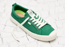 Load image into Gallery viewer, OCA Low Green Canvas Sneaker Women