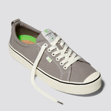 Load image into Gallery viewer, OCA Low Stripe Mystic Grey Canvas Sneaker Men