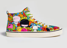 Load image into Gallery viewer, OCA High Stripe Toz Canvas Sneaker Women