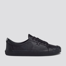 Load image into Gallery viewer, OCA Low Triple Black Premium Leather Sneaker Women