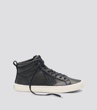 Load image into Gallery viewer, CATIBA High Black Premium Leather Sneaker Women
