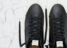 Load image into Gallery viewer, CATIBA High Black Premium Leather Sneaker Women