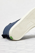 Load image into Gallery viewer, CATIBA High Cloud Blue Premium Leather Navy Logo Sneaker Men