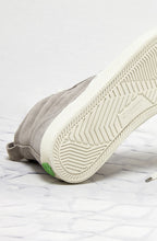Load image into Gallery viewer, CATIBA High Cloud Grey Suede Ivory Logo Sneaker Women