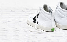Load image into Gallery viewer, CATIBA High Off White Leather Black Logo Sneaker Men