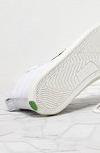 Load image into Gallery viewer, CATIBA High Off White Leather Black Logo Sneaker Women
