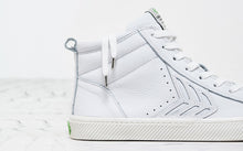 Load image into Gallery viewer, CATIBA High Off White Premium Leather Sneaker Women