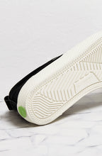 Load image into Gallery viewer, CATIBA Low Black Suede Ivory Logo Sneaker Women