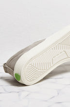 Load image into Gallery viewer, CATIBA Low Cloud Grey Suede Ivory Logo Sneaker Men