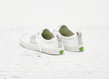 Load image into Gallery viewer, CATIBA Low Off White Canvas Ice Suede Accents Sneaker Women