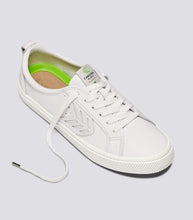 Load image into Gallery viewer, CATIBA Low Off White Leather Sneaker Women