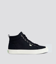 Load image into Gallery viewer, OCA High Black Canvas Sneaker Men