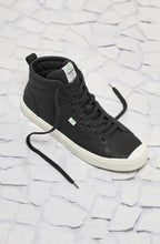 Load image into Gallery viewer, OCA High Black Premium Leather Sneaker Women