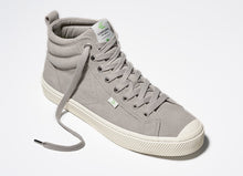 Load image into Gallery viewer, OCA High Cloud Grey Suede Sneaker Women