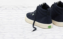 Load image into Gallery viewer, OCA High Navy Canvas Sneaker Men