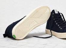 Load image into Gallery viewer, OCA High Navy Canvas Sneaker Women