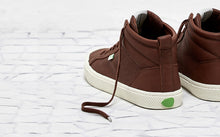Load image into Gallery viewer, OCA High Red Brown Premium Leather Sneaker Men
