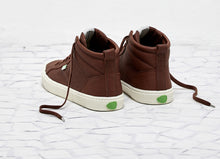 Load image into Gallery viewer, OCA High Red Brown Premium Leather Sneaker Men