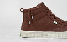 Load image into Gallery viewer, OCA High Red Brown Premium Leather Sneaker Men
