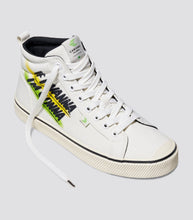 Load image into Gallery viewer, OCA High Stripe Off White Baron Von Fancy Canvas Sneaker Women