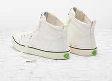 Load image into Gallery viewer, OCA High Stripe White Canvas Sneaker Men