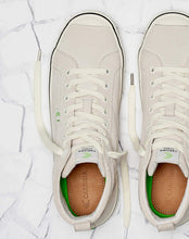Load image into Gallery viewer, OCA High Stripe Off White Suede Sneaker Women