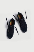 Load image into Gallery viewer, OCA High All Black Suede Sneaker Men