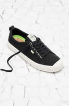 Load image into Gallery viewer, OCA Low Black Canvas Sneaker Women
