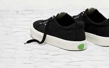 Load image into Gallery viewer, OCA Low Black Canvas Sneaker Women