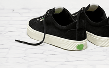 Load image into Gallery viewer, OCA Low Black Suede Sneaker Men