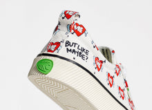 Load image into Gallery viewer, OCA Low Stripe Off White ButLikeMaybe Canvas Sneaker Women