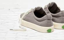 Load image into Gallery viewer, OCA Low Mystic Grey Canvas Sneaker Men