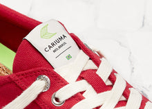 Load image into Gallery viewer, OCA Low Red Canvas Sneaker Men