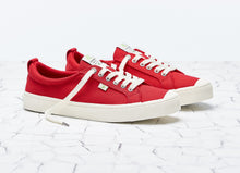 Load image into Gallery viewer, OCA Low Red Canvas Sneaker Men
