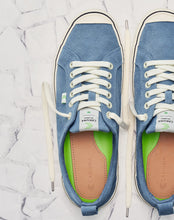 Load image into Gallery viewer, OCA Low Stripe Blue Mirage Suede Sneaker Men