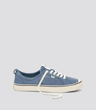 Load image into Gallery viewer, OCA Low Stripe Blue Mirage Suede Sneaker Men