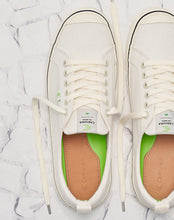 Load image into Gallery viewer, OCA Low Stripe White Canvas Sneaker Men