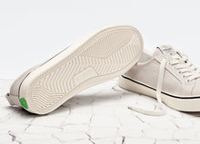 Load image into Gallery viewer, OCA Low Stripe Off White Suede Sneaker Women