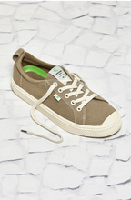 Load image into Gallery viewer, OCA Low Washed Burn Sand Canvas Contrast Thread Sneaker Men
